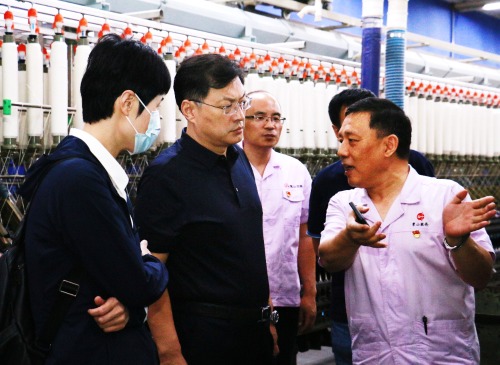抓管理、降成本、提質效、轉作風 常山集團黨委書記、董事長吳寧帶隊到恒新公司調研